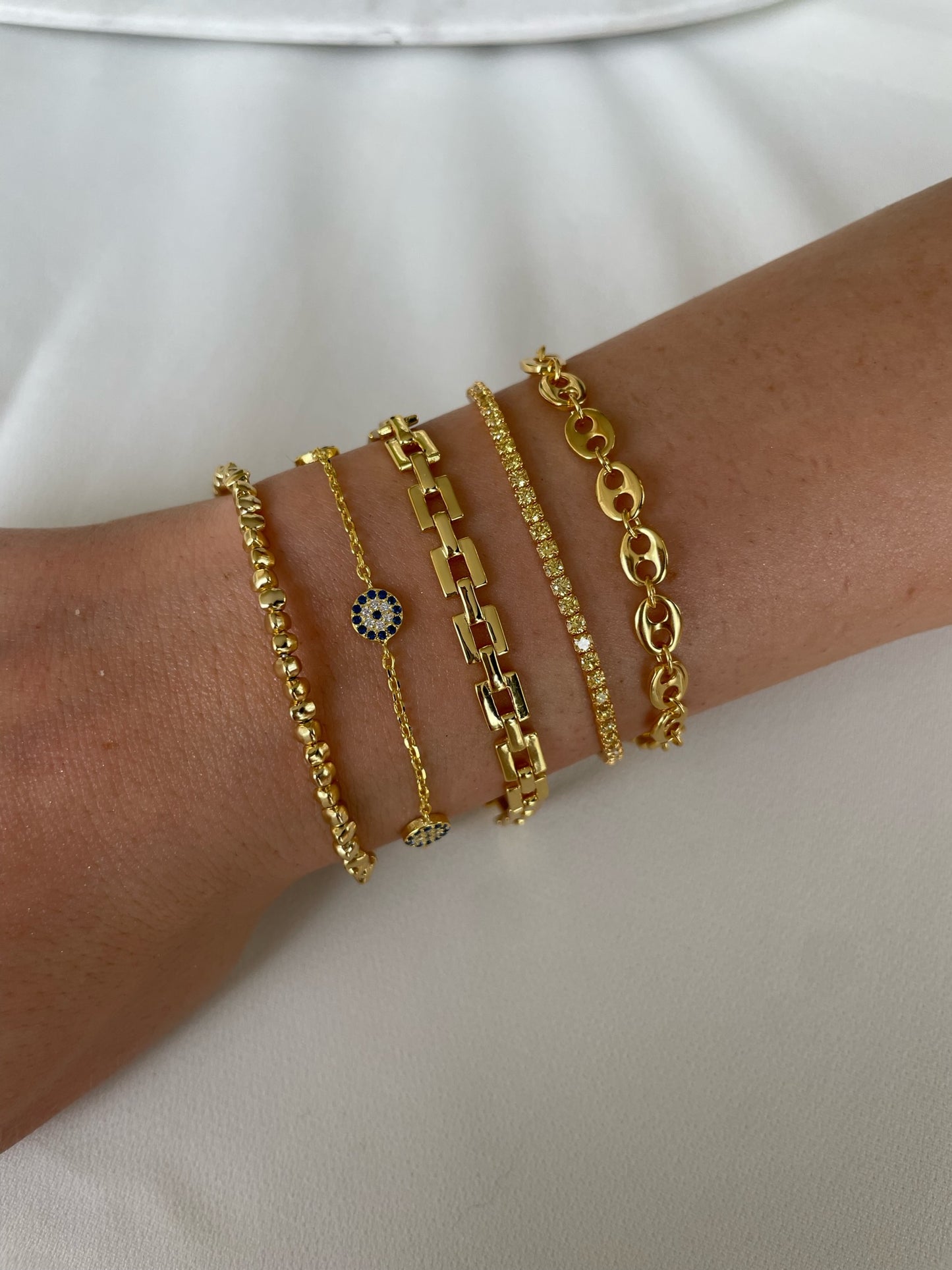 Santorini Bracelet Stack