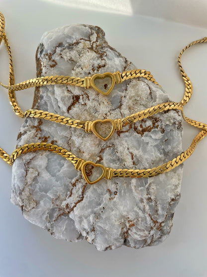 Gold Heart Necklace