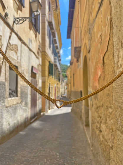 Gold Heart Necklace