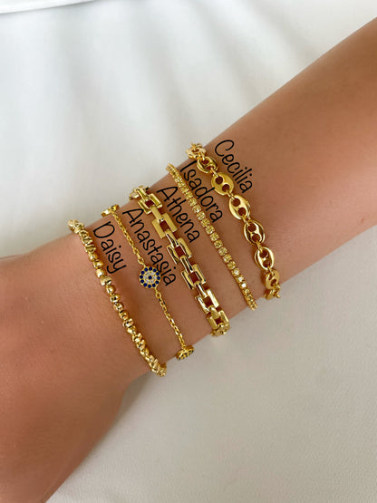 Santorini Bracelet Stack